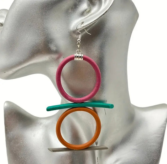 Circle Circle Earrings